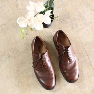 Johnston & Murphy Brown Formal Dress Shoes 12M